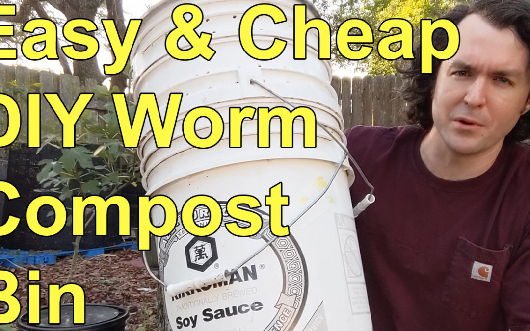 Cheap & Easy To Build DIY Worm Compost Bin